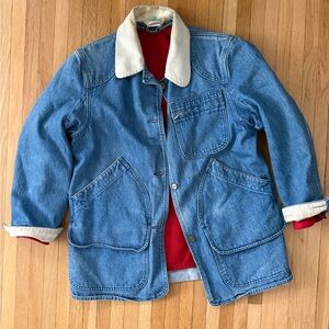 Vintage LL Bean Chore Coat with wool lining